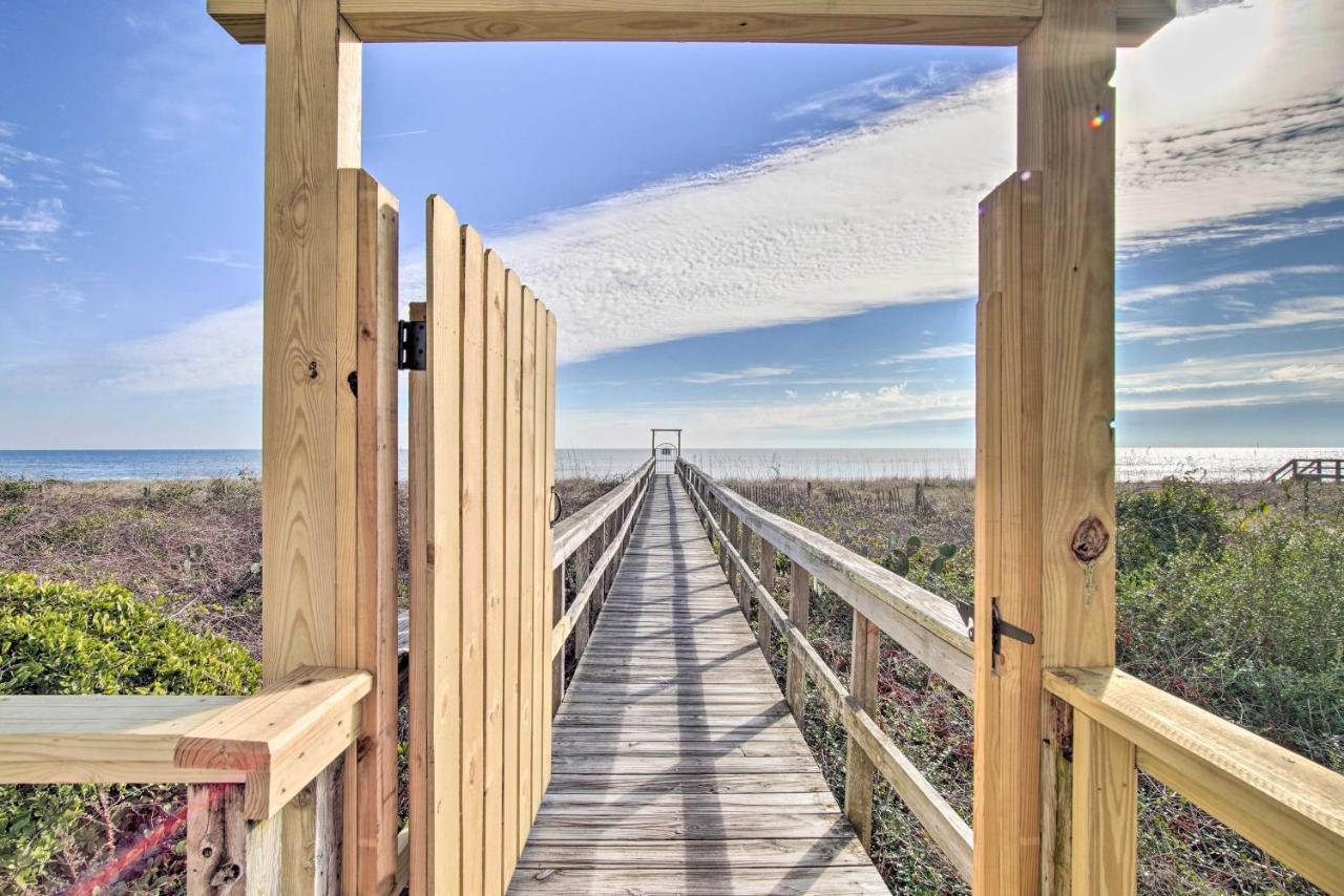 Ocean-View Condo With Deck, Steps To Carolina Beach! Zewnętrze zdjęcie