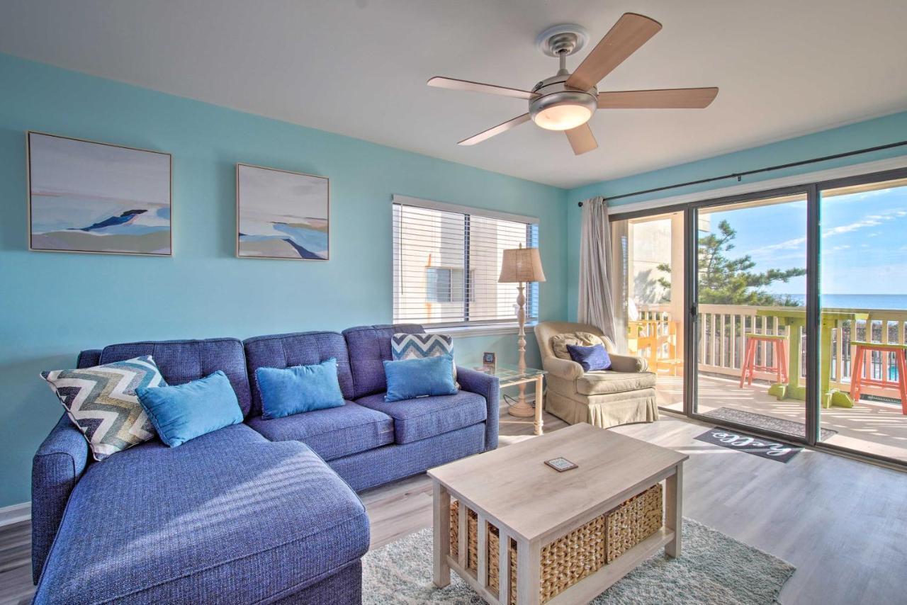 Ocean-View Condo With Deck, Steps To Carolina Beach! Zewnętrze zdjęcie