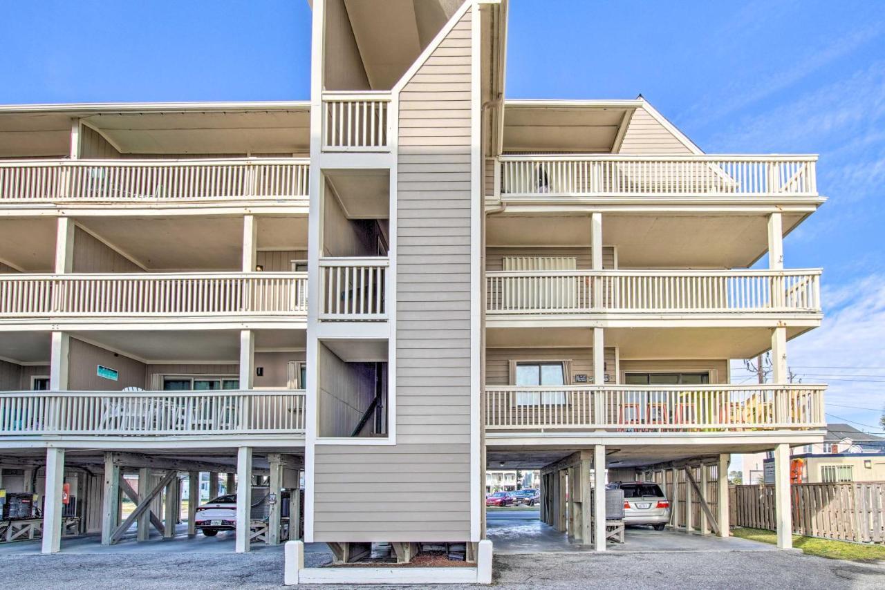 Ocean-View Condo With Deck, Steps To Carolina Beach! Zewnętrze zdjęcie