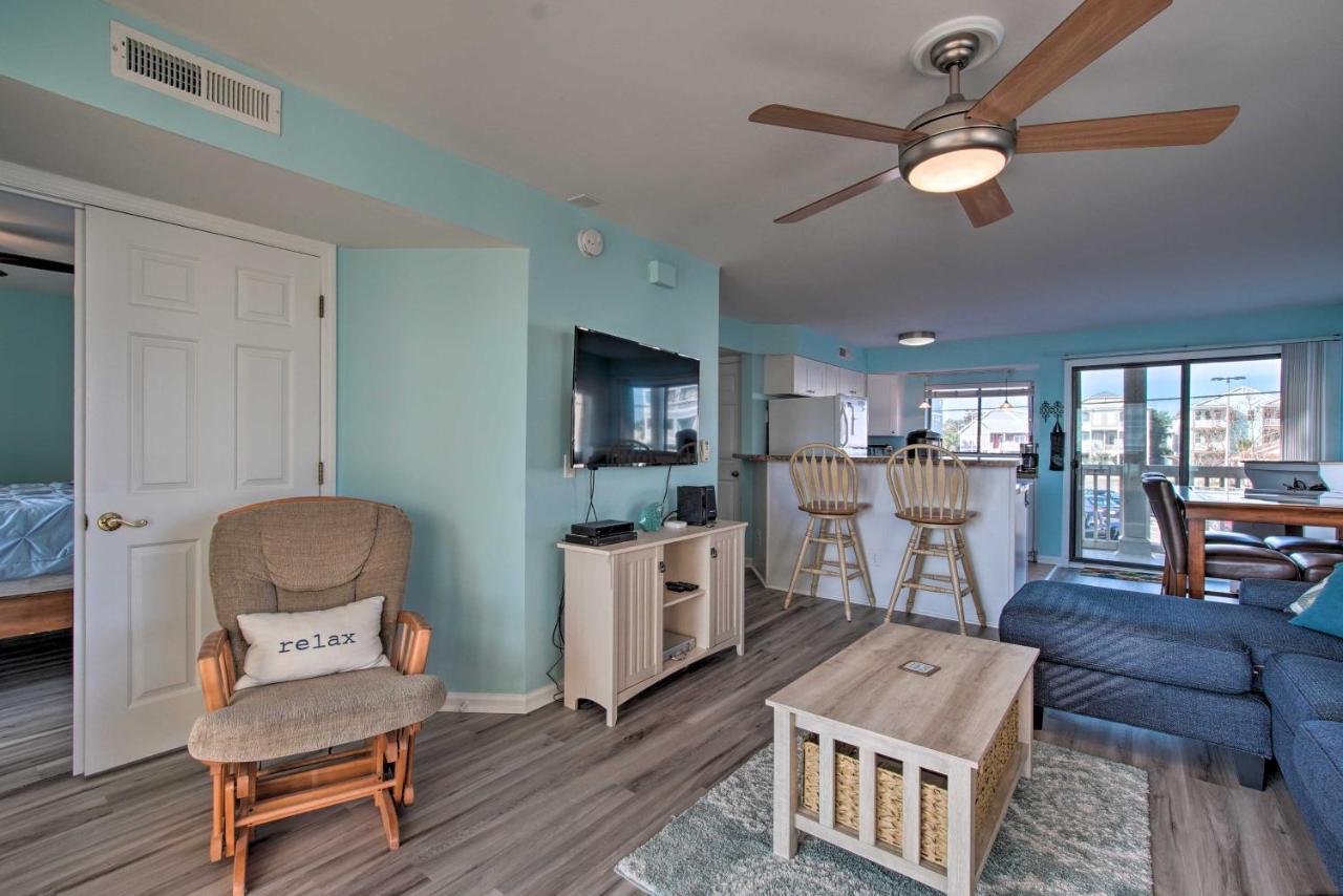 Ocean-View Condo With Deck, Steps To Carolina Beach! Zewnętrze zdjęcie