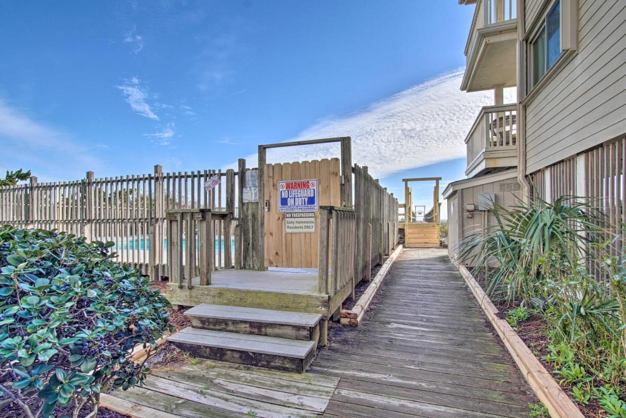 Ocean-View Condo With Deck, Steps To Carolina Beach! Zewnętrze zdjęcie